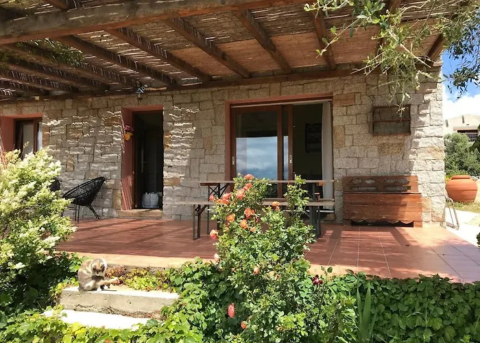 Semesterbostad Stazzo Gallurese Con Vista Sul Golfo Di Olbia Pittulongu